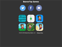 Tablet Screenshot of beavertapgames.com